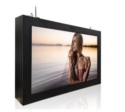 China Point Spacing 0.2595mm Wall Mounted Advertising Display Screen Good Reflaxes for sale