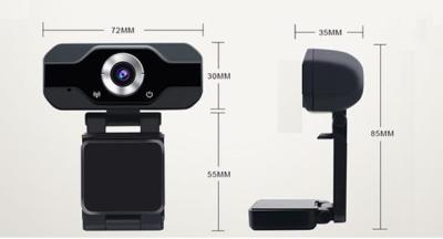 China USB 2.0 Interface Built In Microphone Webcam With Windows/Mac OS/Android/Linux System zu verkaufen