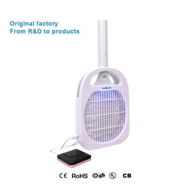 China USB Electric House Fly Killer 1200mAh Rechargeable Mosquito Hitting Swatter BSCI for sale