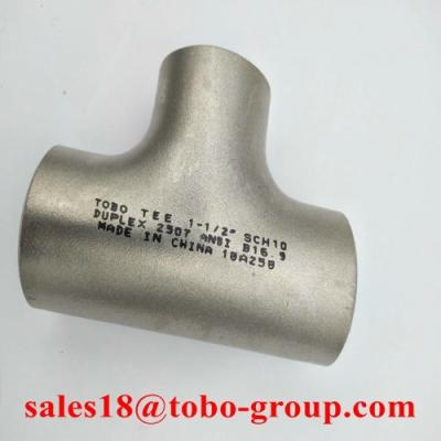 China TEE 1-1]2'' SCH10 DUPLEX 2507 ANSI B16.9 for sale