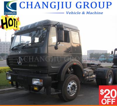 China Used Truck Beiben North Benz Truck Excellent Power Tractor Truck Ng80 Tractor Head 6X4 with Mercedes Benz Technology for African Market for sale