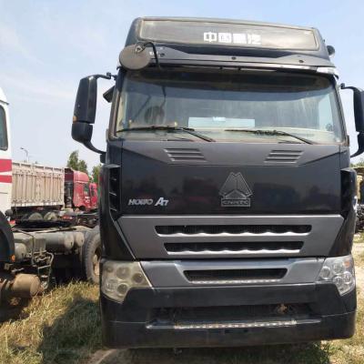 China HOWO A7 420HP Used Prime Mover for Trailer with Double Reduction Axles for Heavy Loading Job Low Price Good Quality for sale