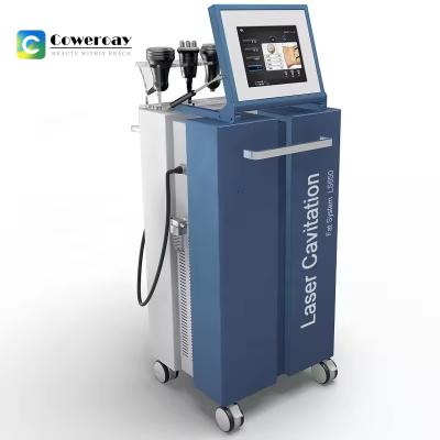 China Non Invasive Body Slimming Machine With RF Vacuum Laser Liposuction Cavitation Machine for sale