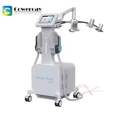 China 6D 635nm Red Light Laser Muscle Building Lipo Laser Weight Loss Machine for sale