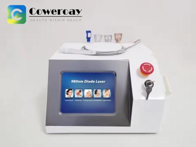 China 980 Nm Diode Laser Spider Vein Removal Machine Nail Fungus Laser Treatment Device for sale