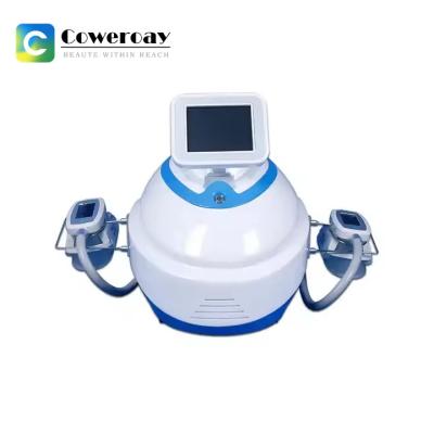 China Máquina de emagrecimento por cavitação RF Cryo 3 em 1 Máquina de terapia de vácuo de celulite de 400W à venda
