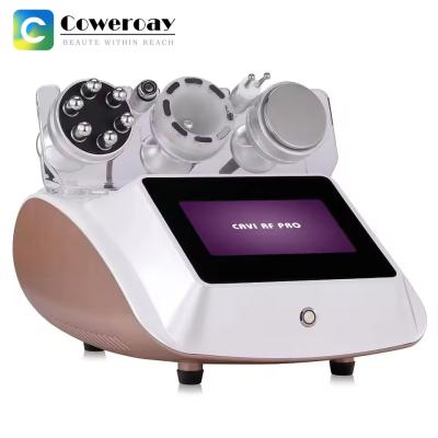 China Máquina de belleza RF antienvejecimiento 400W 40k máquina de cavitación con pantalla táctil de 7 pulgadas en venta