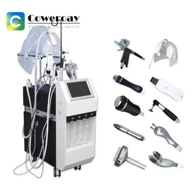 China Rejuvenecimiento facial Máquina hidrafacial de spa multifunción de chorro de oxígeno Máquina facial en venta