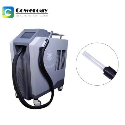 China Máquina de tratamiento con ondas de choque de 2000W Máquina de tratamiento con enfriamiento cryo láser de piel de 980nm en venta