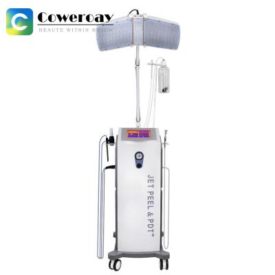 China Spa PDT LED Light Therapy Machine 500W Oxygen Jet Peel Face Care Machine for sale