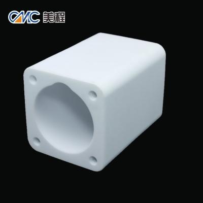 China Customized High Hardness White Alumina Ceramic Parts for sale