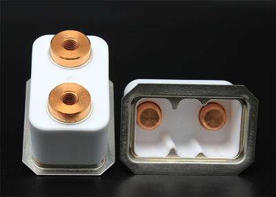 China Dry Pressing Aluminum Oxide Header Ceramic Parts For EV for sale