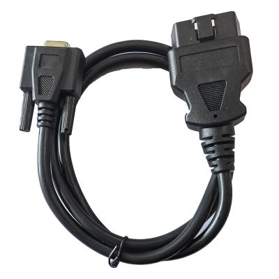China 9 Pin Db9 OBD GPS Cable 12V 24V With Male To Female Connector for sale