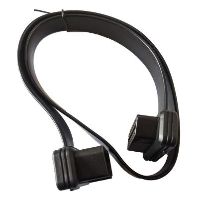 China Flat J1962 Car OBD Cable , 16 Pin Car Scanner Cable For Diagnostic for sale