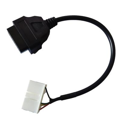 China Car Diagnostic OBD2 Connector Cable Compatible 26 Pin Female for sale