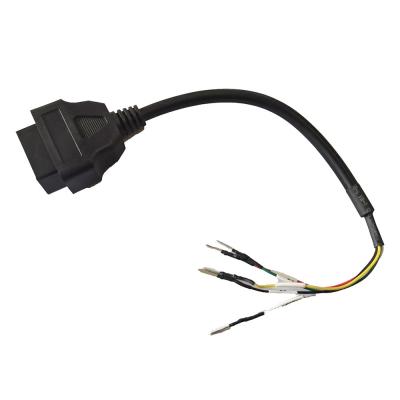 China ODM Practical Motorcycle OBD Cable 12W-24W For Trucks Diagnostic for sale