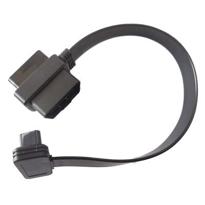 China Length 30CM Female OBD Splitter Cable , T Shaped OBD Extension Cord for sale