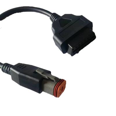 China ODM OBD2 Motorcycle Control Cables 4 Pin For Automotive Industries for sale