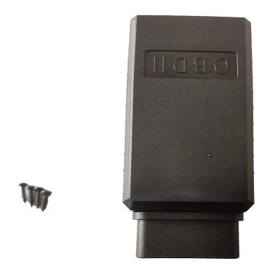 China High Quality OBDII ELM327 Housing With Outlet Hole OBD2 Assembly Type Female Plug for sale
