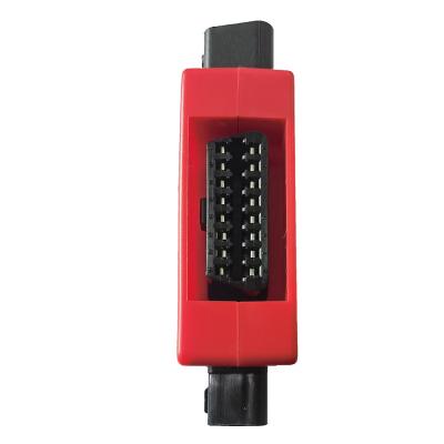 China Female Red Car Diagnostic Adapter , Automotive OBD Connector Adapter for sale