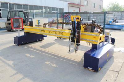 China High Potency Automatically CNC Flame Plasma Cutting Machine 2200*6500mm for sale
