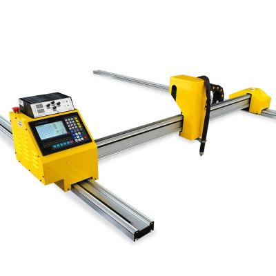 China Double Axis Linear Guide Mobile Plasma Cutting Machine  High Performance for sale