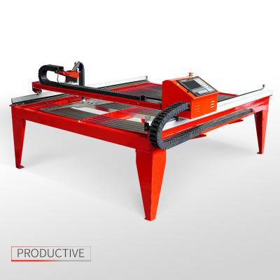 China High Accuracy Cnc Plasma Cutting Table Small Cnc Plasma Cutter 1300*1300mm for sale