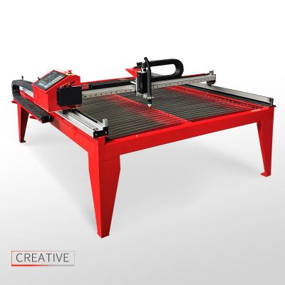 China Small Portable Metal 220V Cnc Plasma Table Cutting Machine With Single Drive for sale