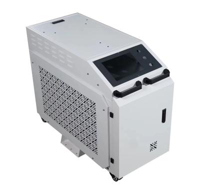 中国 高精度繊維レーザーの発電機1kwが付いている自動CNCのレーザ溶接機械 販売のため