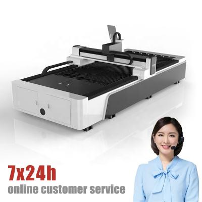 China Cnc 1530 Ipg Fiber Laser Cutting Machine For Steel Metal for sale