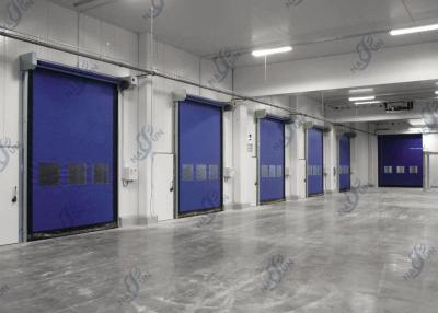 China Anti Collision Industrial High Speed Door Flexible Pvc Roll Up Doors for sale