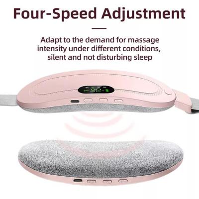 China 4 modos de masaje inteligente almohadilla de calentamiento menstrual almohadilla de calentamiento eléctrica para calambres menstruales en venta