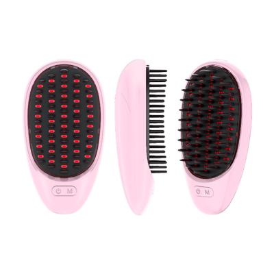 Cina Anti Hair Loss Massage Comb Electric Cordless Therapy Red Blue LED Hair Growth Comb Scalp Massager For Hair  Growth in vendita