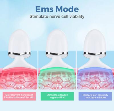 China Dispositivo portátil de levantamento facial Dispositivo de aperto de pescoço de queixo duplo com calor à venda
