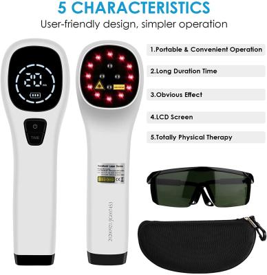 China Low Level Laser Cold Handheld Laser Therapy Machine Physical Equipment For Pain Relief en venta