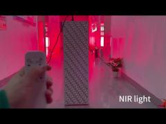 1500W red light therapy panel with remote