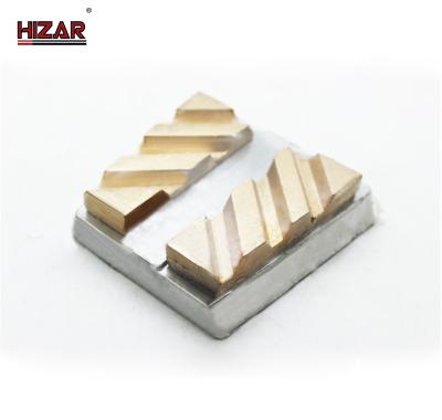 China Concrete No120 Grit 140x30mm Diamond Grinding Blocks Frankfurt Abrasive for sale