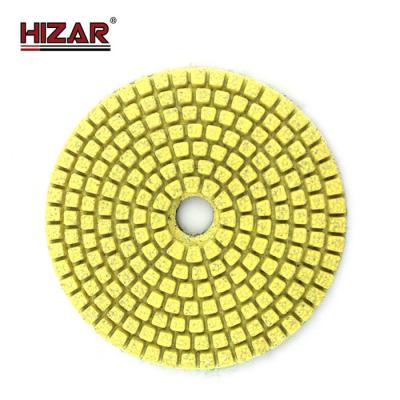 China 3000 Grit 7in 178mm 0.3cm Diamond Wet Polishing Pads Honeycomb Pitted for sale