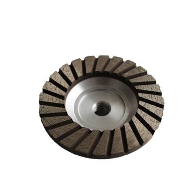 Chine 4 pouces Diamond Concrete Grinding Cup Wheel aucun 80 trou 100mm de la poussière abrasive 22.23mm à vendre