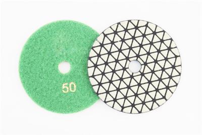 China Wet Diamond 0.3cm 7 Inch Concrete Polishing Pads 180mm No800 Grit for sale