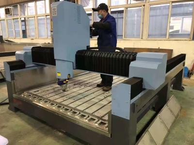 China 2030 el CNC doble de la piedra de XYZ 3 AXIS trabaja a máquina la máquina de grabado del granito de 3000m m en venta
