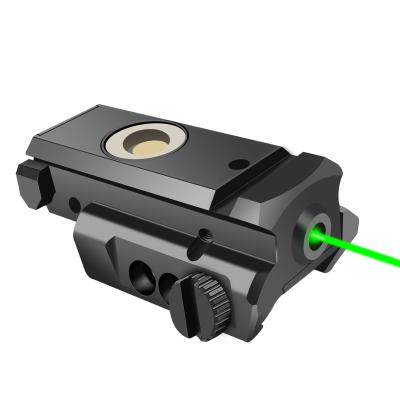 China Laser de aluminio de la luz del arma del verde 520nm de la clase IIIA de la pistola de la vista del laser de Airsoft en venta