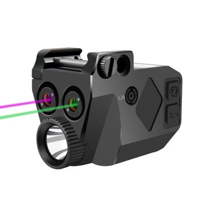 Chine Pourpre de vue de laser de fusil de chasse et lumens combinés de lumière laser verte 500 à vendre