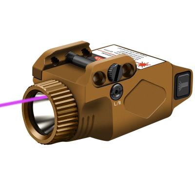 China Gun Light Laser Sight Flashlight 500 Lumens Laser Sight For Picatinny Rail 20mm for sale