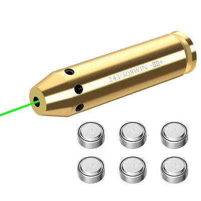 China Green Laser Bore Sight Cartridge 243-308WIN Laser Bore Sight for sale