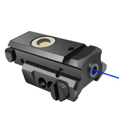 China Portable Picatinny Rail Laser Sight Beam Handgun Blue Dot Sight for sale
