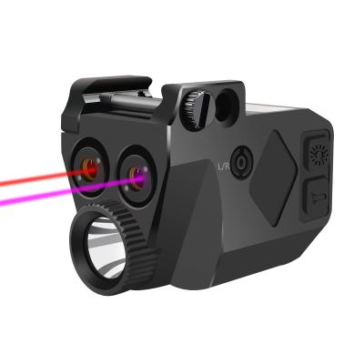 中国 Weaponlight銃のレーザー光線のビーム目に見える500の内腔赤い紫色レーザー 販売のため