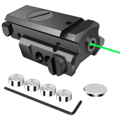China Verde de aluminio Dot Laser Sight del carril de la clase IIIA Picatinny de la vista del laser de Airsoft en venta