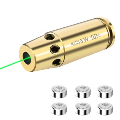 China ODM-Pistolen-Bohrungs-Laser visieren 40s&W Grün Dot Laser Boresighter an zu verkaufen