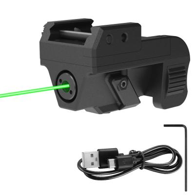 China Tactical Small Green Laser Sight Picatinny Rail IPX5 Laser Sight Airsoft for sale
